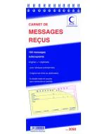 ELVE : Lot de  carnets autocopiants 2090 - Messages téléphoniques