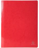 EXACOMPTA 380803B : Chemises à lamelles - Rouge Iderama