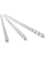 Baguettes de 21 anneaux - 10 mm - Rouge : GBC Lot de 100