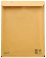Pochettes d'expédition à coussin d'air - Marron - 290 x 370 mm : MAIL MEDIA Lot de 100 Visuel