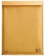 Lot de 50 Pochettes d'expédition à coussin d'air - Marron - 370 x 480 mm : MAIL MEDIA Visuel