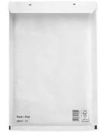 Pochettes d'expédition molletonnées - Blanc - 240 x 350 mm : MAIL MEDIA Lot de 100 Visuel