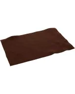 Feutrine de Bricolage - Marron choco - 200 x 300 mm : FOLIA Lot de 10 Image