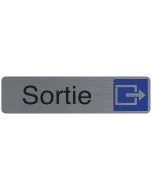 Plaque adhésive de signalisation - Sortie : EXACOMPTA image