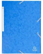 EXACOMPTA : Chemises à élastiques - Bleu 17105H