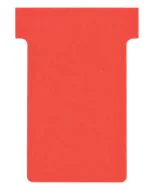 Fiches T - Indice 2 / 60 mm - Rouge : NOBO Lot de 100 Modèle