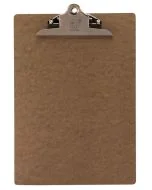 Photo Porte-bloc A4 en bois - 230 x 330 mm - Marron SECURIT