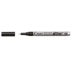 Marqueur permanent SUPER COLOR Fin - Argent : PILOT image