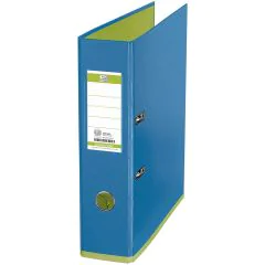 Photo Classeur à levier - Dos 80 mm - MyColour - Bleu clair/Vert clair : OXFORD 61025923