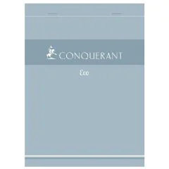 Bloc-Notes A5 feuilles quadrillées 148 x 210 mm CONQUERANT