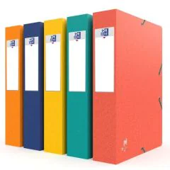 Boîte de classement Boston - Dos 60 mm - Assortiment : OXFORD Image