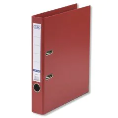 Classeur à levier en PP - Dos 50 mm - Rouge : ELBA Smart Pro Image