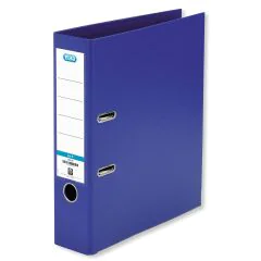 Classeur à levier en PP - Dos 80 mm - Bleu : ELBA Smart Pro+ Image