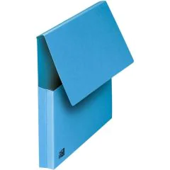 Pochette à documents à Soufflet - 30 mm - Bleu : OXFORD Modèle