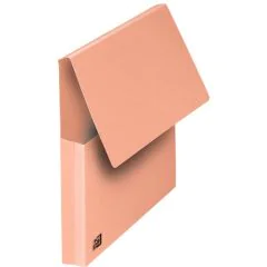 Pochette à documents à Soufflet - 30 mm - Rose pastel : OXFORD Modèle