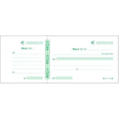 RECUS Carnet à souche (Le Dauphin 1150D) Modèle