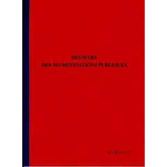 Registre d'objets mobiliers Vide grenier Manifestations publiques 1415 ELVE