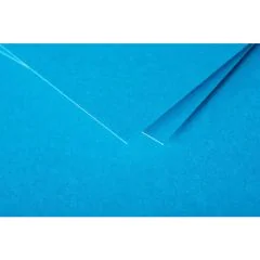 Lot de 25 Cartes en papier - C5 158 x 222 mm - Bleu turquoise : POLLEN Visuel