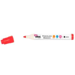 Marqueur pour porcelaine - 2-4 mm - Rouge cerise : KREUL visuel