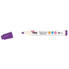 Photo Marqueur pour Porcelaine - 1-3 mm - Violet (KREUL 16312 Feutre décoratif) modèle