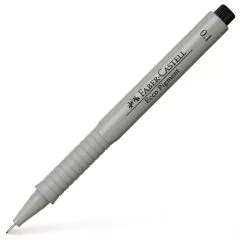 Stylo feutre à encre Noir - Pointe métallique - 0,1 mm : FABER CASTELL Visuel