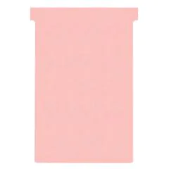 Fiches T - Indice 4 / 124 mm - Rose NOBO Lot de 100 visuel