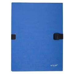 EXACOMPTA : Chemises à clip - Bleu  21503E