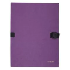 EXACOMPTA : Chemises à clip - Violet 21516E