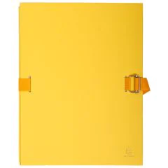 Chemise avec rabat à sangle - Jaune EXACOMPTA 223235E