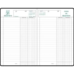 Agenda Semainier 2024 - 225 x 185 mm EXACOMPTA Horizons 22 Bleu