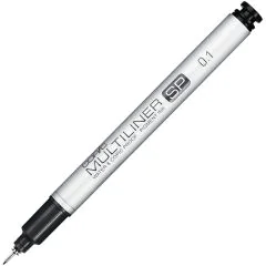 Feutre à pointe fine Multiliner SP - 0,1 mm - Noir : COPIC Modèle