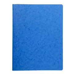 EXACOMPTA 240125E : Chemises à ressort - Bleu
