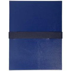 Chemise à sangle Balacron avec Velcro - Bleu foncé EXACOMPTA Visuel