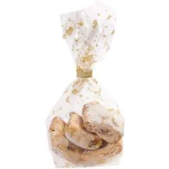 Sachet de Noël transparent avec fond - 115 x 190 mm : FOLIA Lot de 10 Modèle