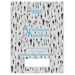 Planning des congés 2025 - Vacances et absences EXACOMPTA