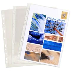 3194E Pochettes perforées Exacompta A4 vertical