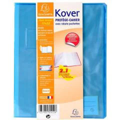 Protège-cahiers translucides - 170 x 220 mm - Assortiment EXACOMPTA Kover Image