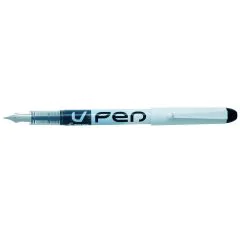 Stylo plume jetable Noir PILOT V-Pen