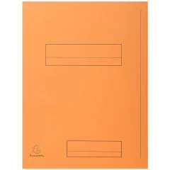 Lot de 50 Chemises rigides imprimées - Orange EXACOMPTA Super 210 Image