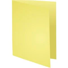 Lot de 100 Chemises pour dossiers A4 SUPER 160 - Jaune Canari EXACOMPTA Image 
