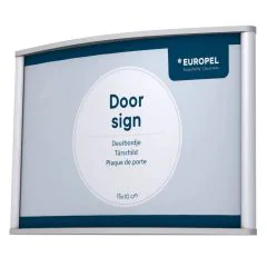 Plaque de Porte - 150 x 100 mm - Argent : EUROPEL image