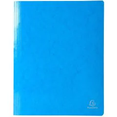 EXACOMPTA 380806B : Chemises à lamelles - Bleu clair Iderama