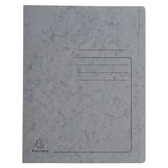Chemise à lamelle imprimée A4 - Gris : EXACOMPTA image