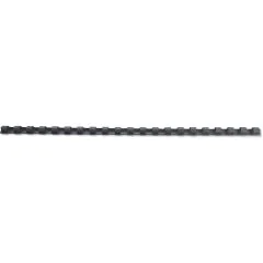 Baguettes de 21 anneaux - 6 mm - Noir : GBC Lot de 100 visuel