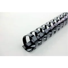 Baguettes de 21 anneaux - 10 mm - Noir : GBC Lot de 100