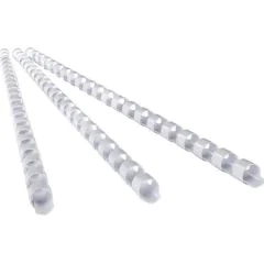 Baguettes de 21 anneaux - 16 mm - Rouge : GBC Lot de 100