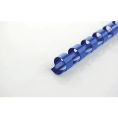 Baguettes de 21 anneaux - 14 mm - Bleu GBC Lot de 100