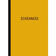 ELVE 41081 Registre Echéancier mensuel - 230 x 180 mm Couverture