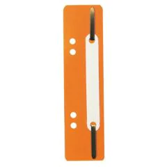 Lot de 250 fixations à lamelles pour dossier - Orange 426009B Exacompta