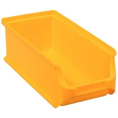 Bac à bec de rangement - 100 x 215 x 75 mm - Jaune : ALLIT Visuel